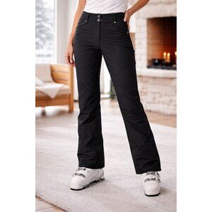 Obermeyer Women’s Black Insulated Ski Snow Pants Waterproof Winter Size 8